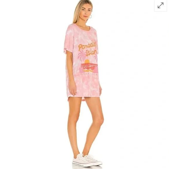 Show Me Your MuMu Pink Paradise Island Top - Picture 3 of 9